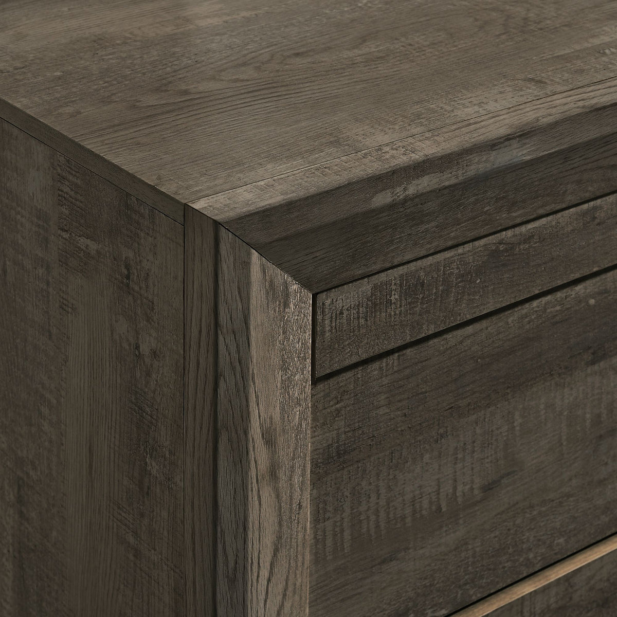 Eleanor Mocha Grey 6-Drawer Dresser - Ornate Home