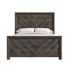 Eleanor Mocha Grey Full Bed - Ornate Home