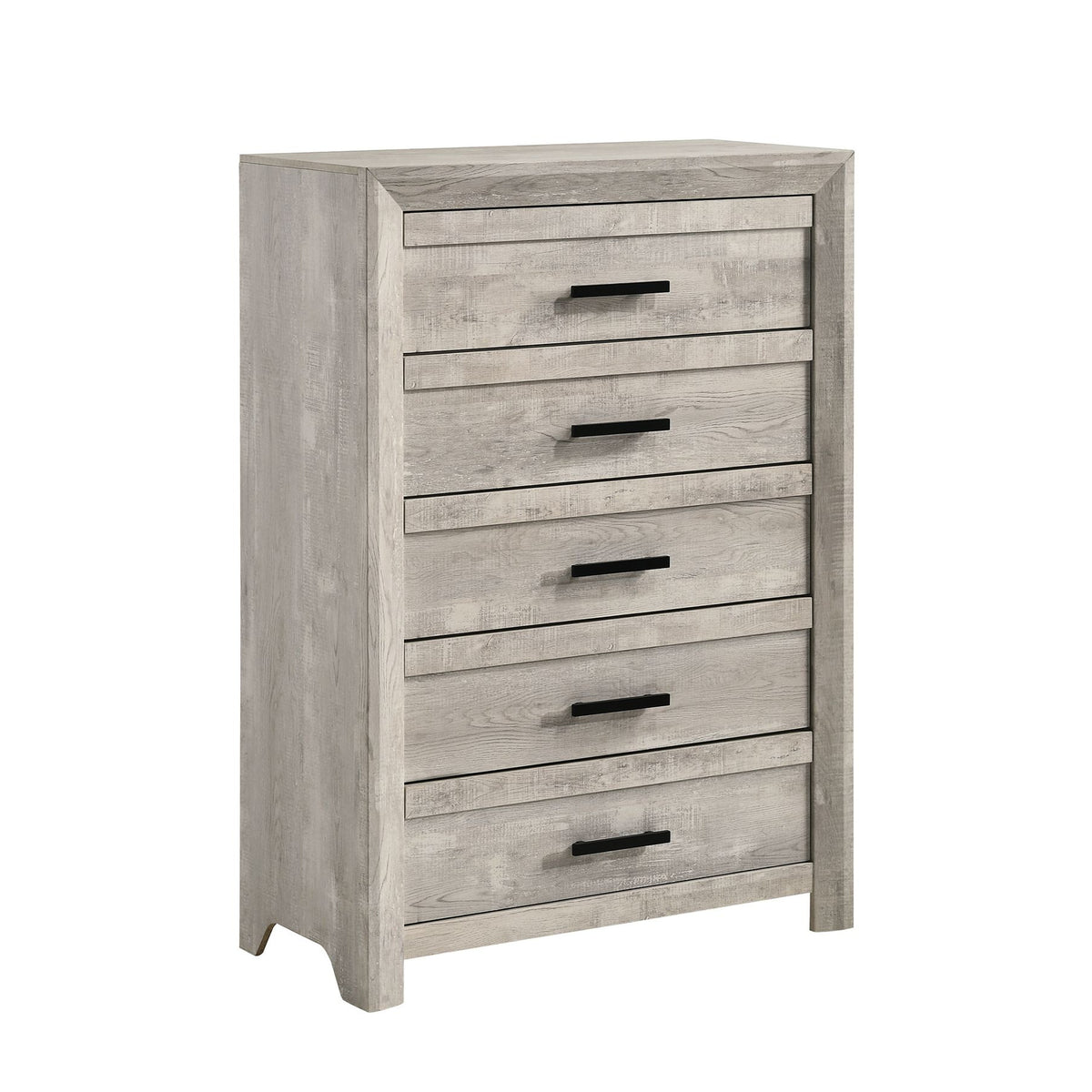 Eleanor White 3-Piece Full Panel Bedroom Set - Ornate Home