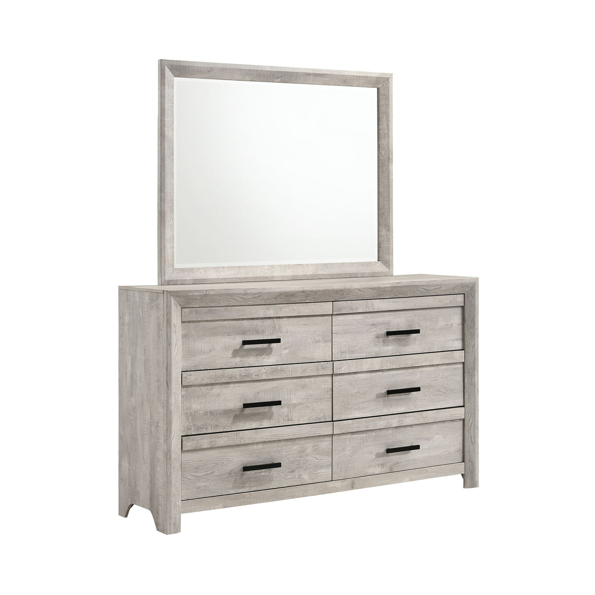 Eleanor White 5-Piece Full Panel Bedroom Set - Ornate Home