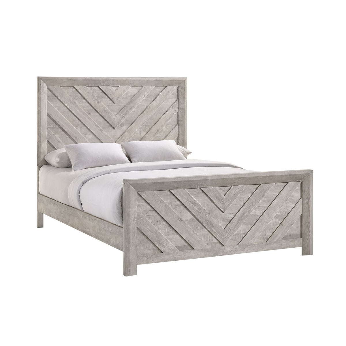 Eleanor White 5-Piece Queen Panel Bedroom Set - Ornate Home