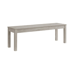 Eleanor White Dining Bench - Ornate Home