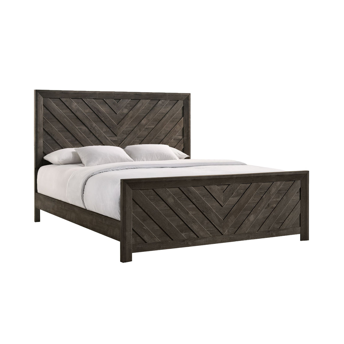 Eleanor Mocha Grey King Bed - Ornate Home