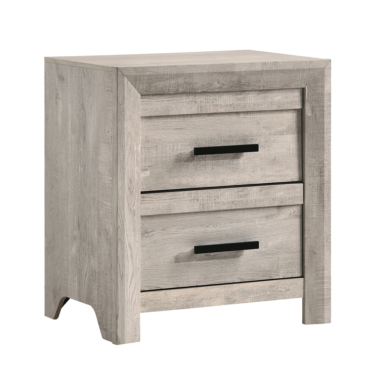 Eleanor White 3-Piece Twin Panel Bedroom Set - Ornate Home