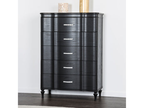 Eleanora Black Chest - Ornate Home