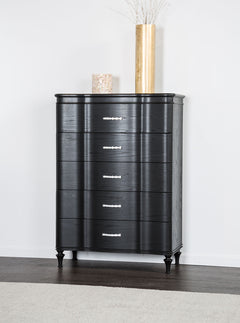 Eleanora Black Chest - Ornate Home