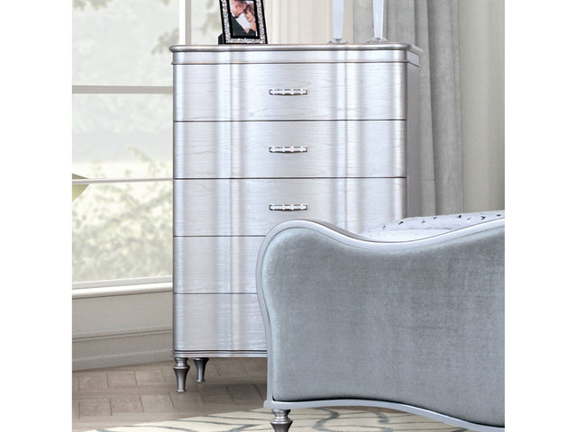 Eleanora Silver Chest - Ornate Home