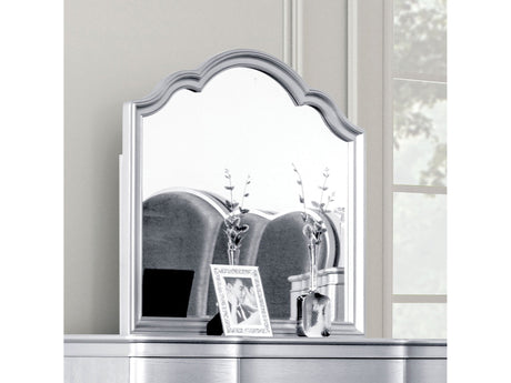 Eleanora Silver Mirror - Ornate Home