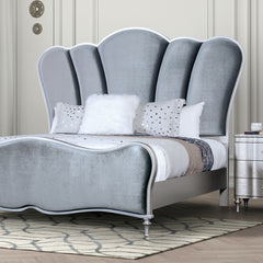 Eleanora Silver Queen 4 Piece Bedroom Set - Ornate Home