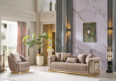 Elegance Beige Chair - Ornate Home