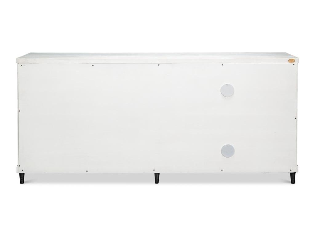 Elegance White Credenza - Ornate Home
