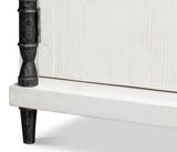 Elegance White Credenza - Ornate Home
