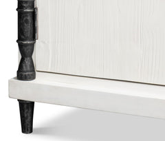 Elegance White Credenza - Ornate Home