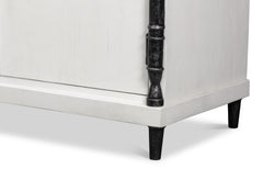 Elegance White Credenza - Ornate Home