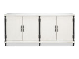 Elegance White Credenza - Ornate Home