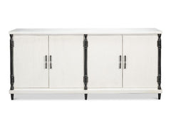 Elegance White Credenza - Ornate Home