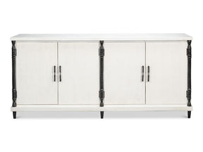 Elegance White Credenza - Ornate Home