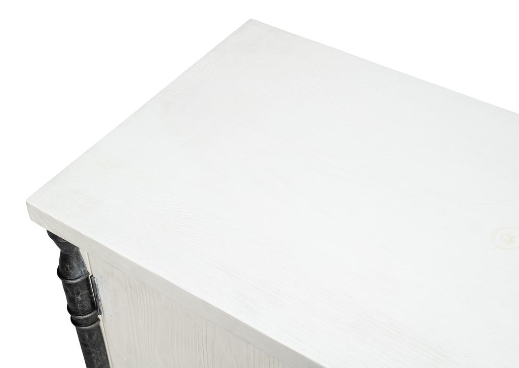 Elegance White Credenza - Ornate Home