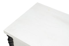 Elegance White Nightstand - Ornate Home