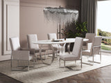 Element 6-Piece Dining Chairs in Champagne - Ornate Home