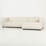 Element Beige 2pc Sectional w/RAF Chaise - Ornate Home