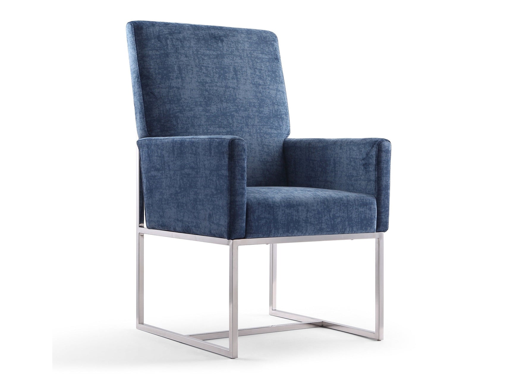 Element Dining Armchair in Blue - Ornate Home