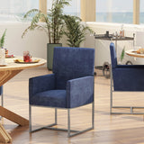 Element Dining Armchair in Blue - Ornate Home