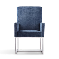 Element Dining Armchair in Blue - Ornate Home