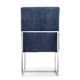 Element Dining Armchair in Blue - Ornate Home