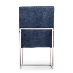 Element Dining Armchair in Blue - Ornate Home