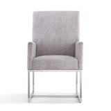 Element Dining Armchair in Grey - Ornate Home