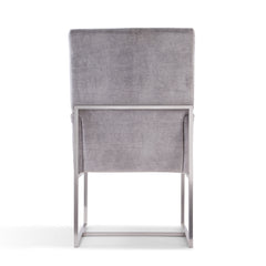 Element Dining Armchair in Grey - Ornate Home