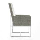 Element Dining Armchair in Steel - Ornate Home