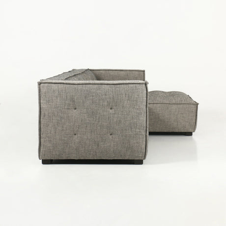 Element Gray 2pc Sectional w/RAF Chaise - Ornate Home