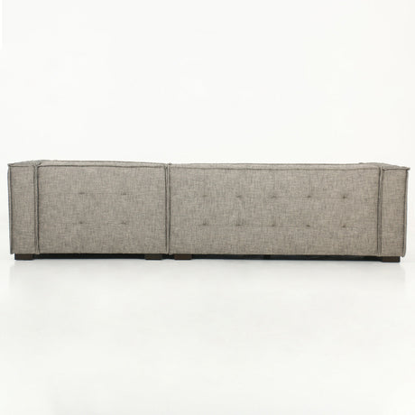 Element Gray 2pc Sectional w/RAF Chaise - Ornate Home
