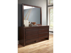 Element Mirror in Chocolate Brown - Ornate Home