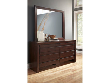 Element Mirror in Chocolate Brown - Ornate Home