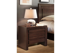 Element Nightstand in Chocolate Brown - Ornate Home