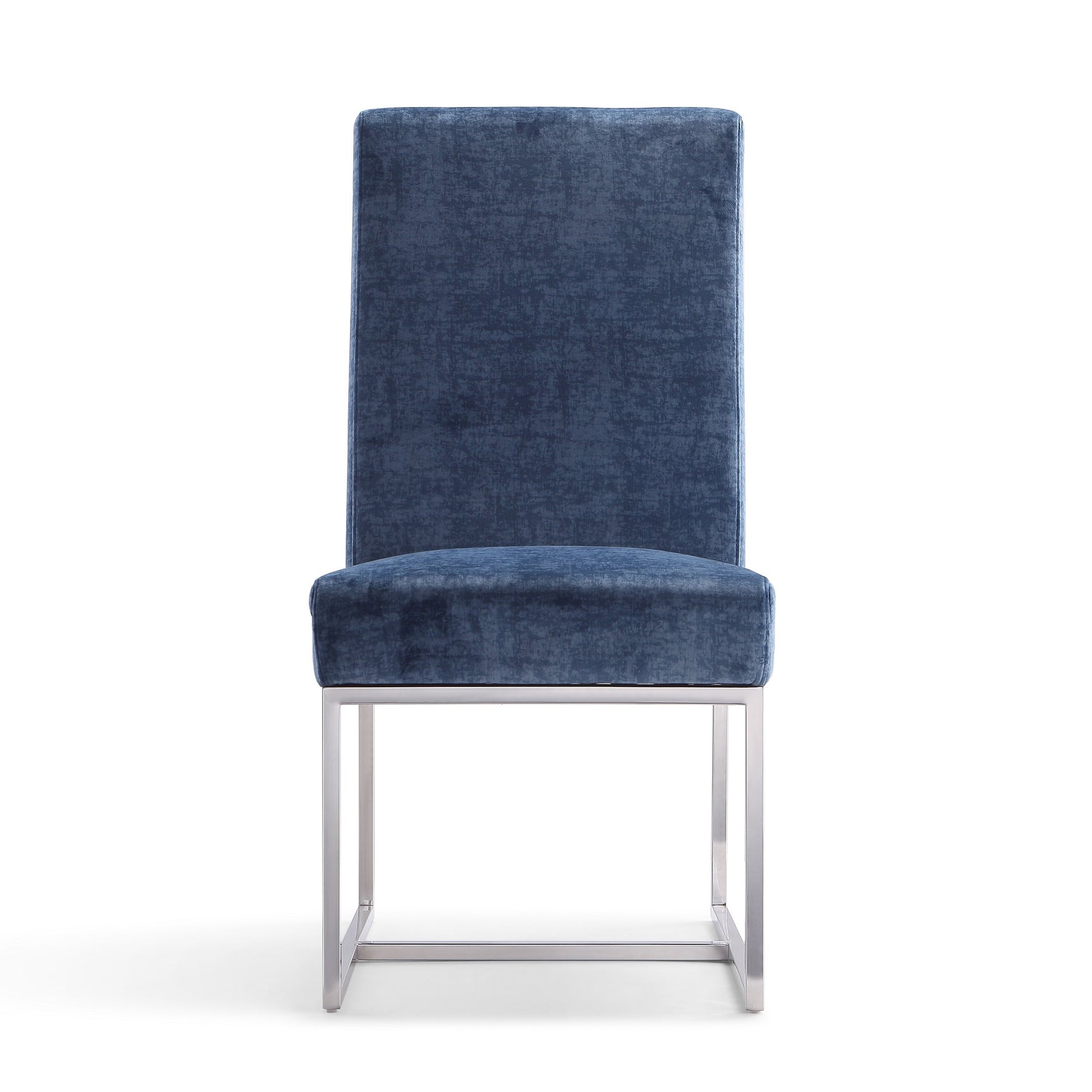 Element Velvet Dining Chair in Blue - Ornate Home