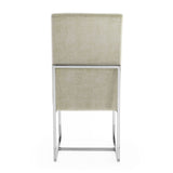 Element Velvet Dining Chair in Champagne - Ornate Home