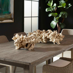 Elemental White Root Outdoor Sculptures (Set of 2) - Ornate Home