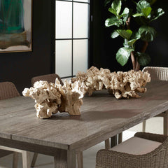 Elemental White Root Outdoor Sculptures (Set of 2) - Ornate Home