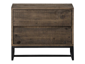 Elena Light Brown Nightstand - Ornate Home
