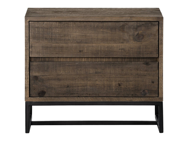 Elena Light Brown Nightstand - Ornate Home