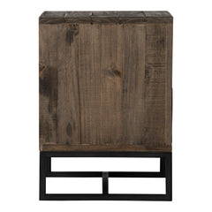 Elena Light Brown Nightstand - Ornate Home