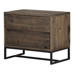 Elena Light Brown Nightstand - Ornate Home