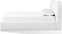 Elena Vanilla King Upholstered Bed - Ornate Home