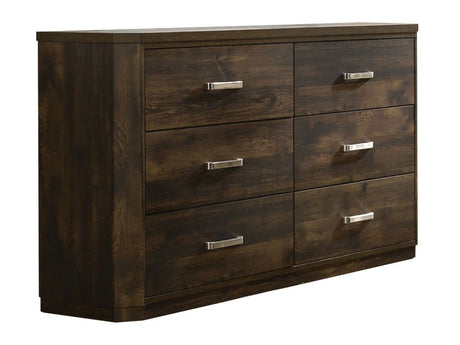 Elettra Rustic Walnut Dresser - Ornate Home