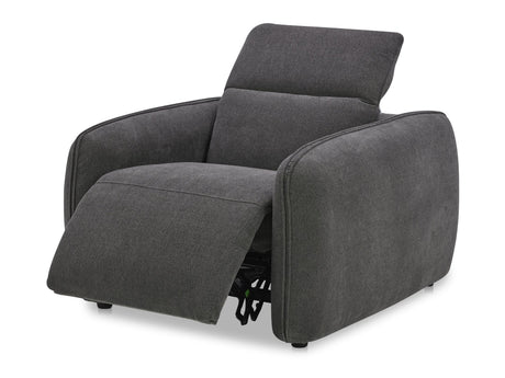Eli Dusk Grey Power Recliner Chair - Ornate Home