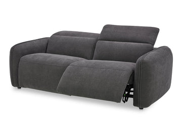 Eli Dusk Grey Power Recliner Sofa - Ornate Home